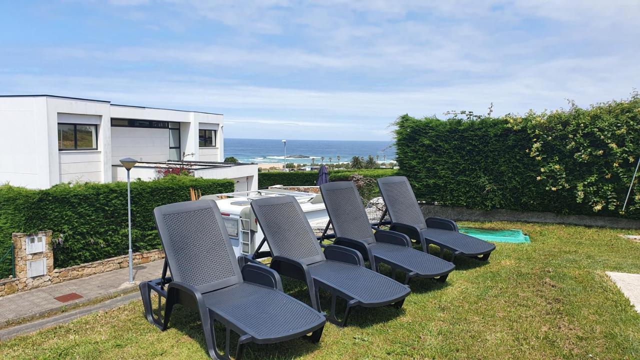 Modern 4 Double Bedroom Villa With Pool / Garden Valdoviño Eksteriør billede