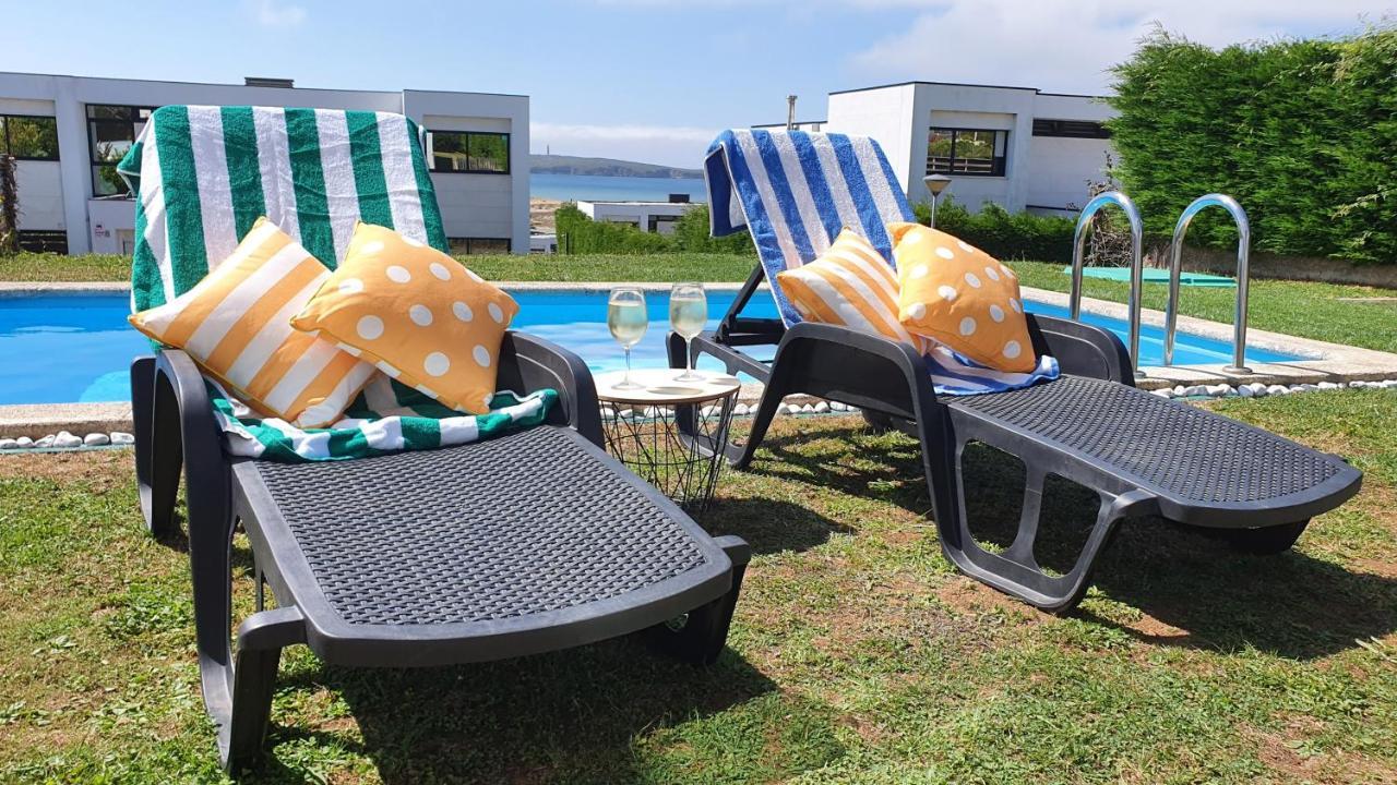 Modern 4 Double Bedroom Villa With Pool / Garden Valdoviño Eksteriør billede